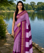 Small Checks Tana Silk Saree - Image 2