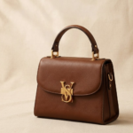 Vespera Signature Structured Top-Handle Bag