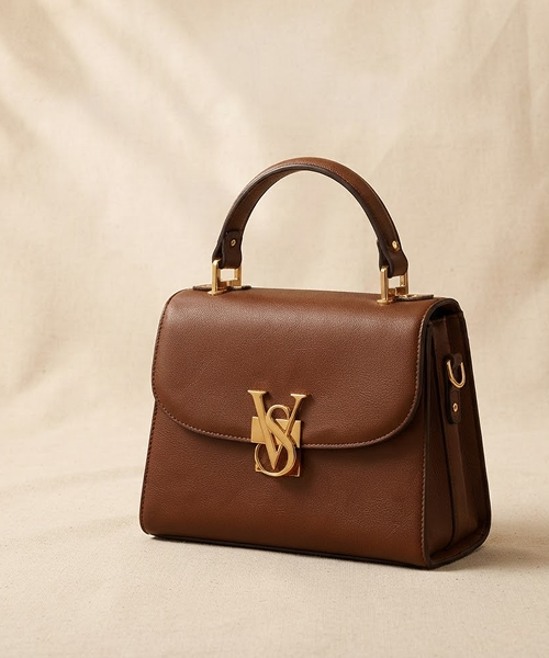 Vespera Signature Structured Top-Handle Bag