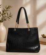 Croco-Chain Tote